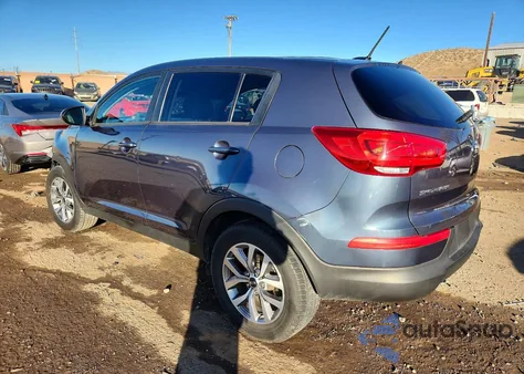 2014 Kia Sportage Base from USA, damaged, VIN KNDPB3ACXE7621232